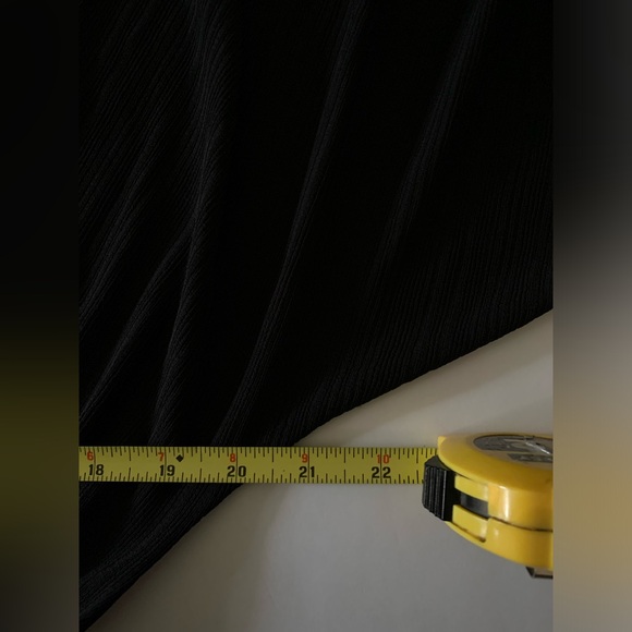 Free People FP Beach Black Kauai Midi Wrap Front Dress Size Small Slouchy - Picture 8 of 9